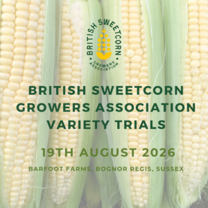 British Sweetcorn Growers Association Variety Trials - 19th August 2026