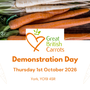 British Carrots Demonstration Day - 1st October 2026
